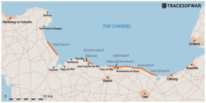 Geographical location of Mulberry Harbour