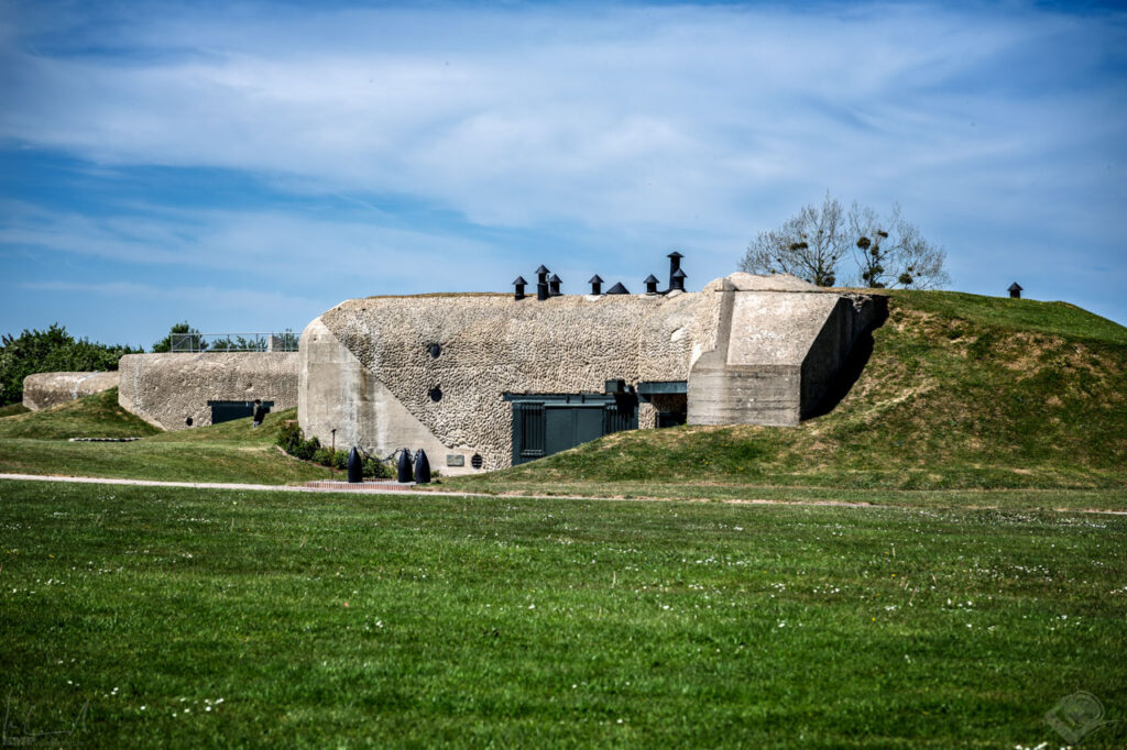 One of the casemates