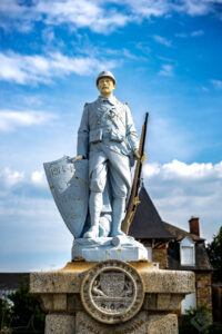 "Ancien prêche" World War Memorial